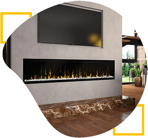 electric fireplace 