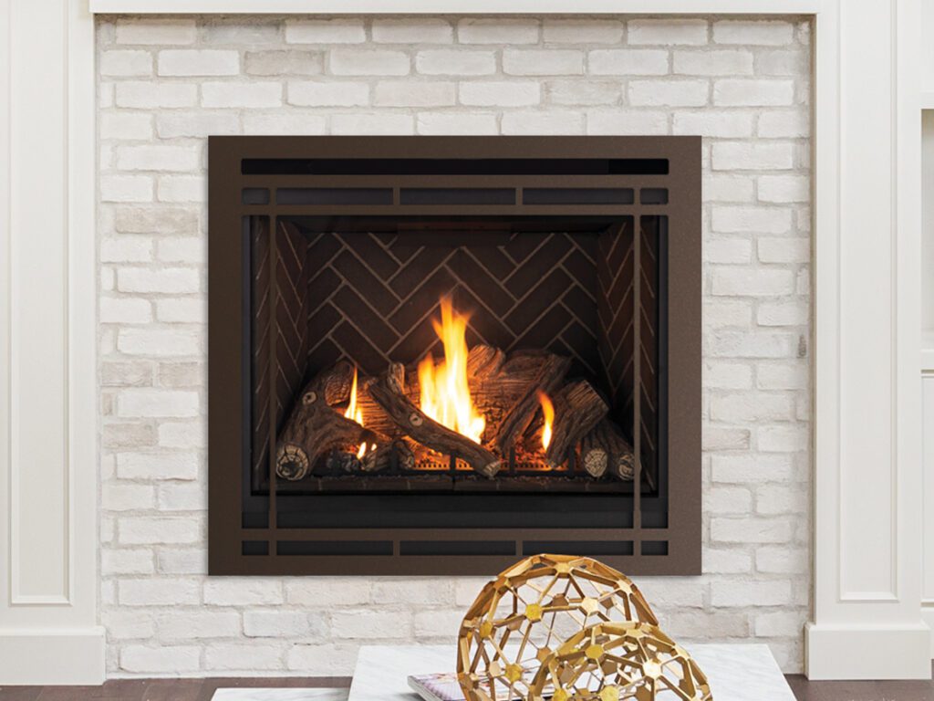 Gemini DLX Series Direct Vent Gas Fireplace from Astria